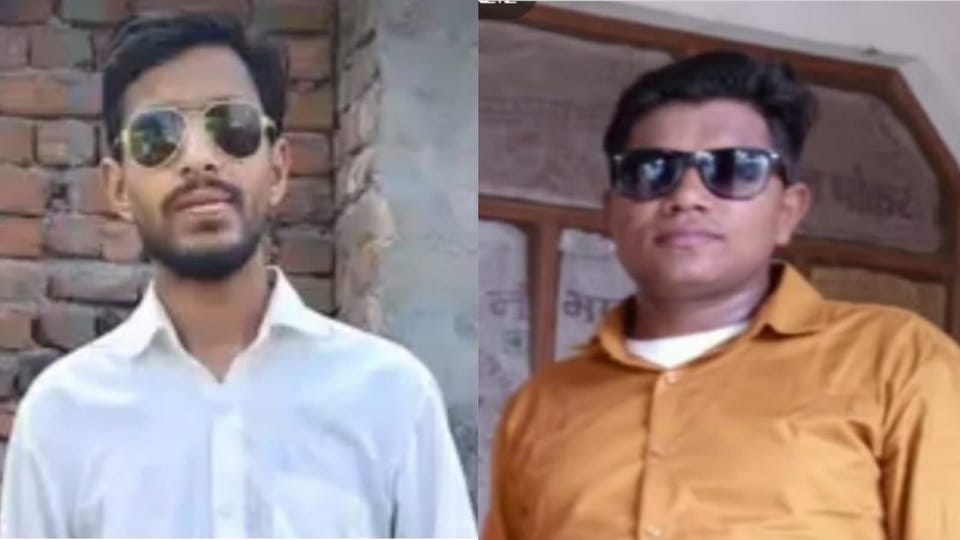 Two friends died after being crushed by a tractor-trolley