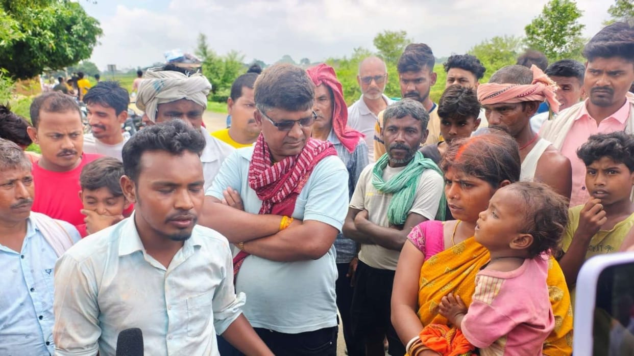 Villagers forced a married man to marry for the second time, video goes viral