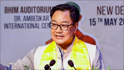 BJP secular, Cong communal: Rijiju slams Oppn for attacking EC's electoral rolls revision in Bihar