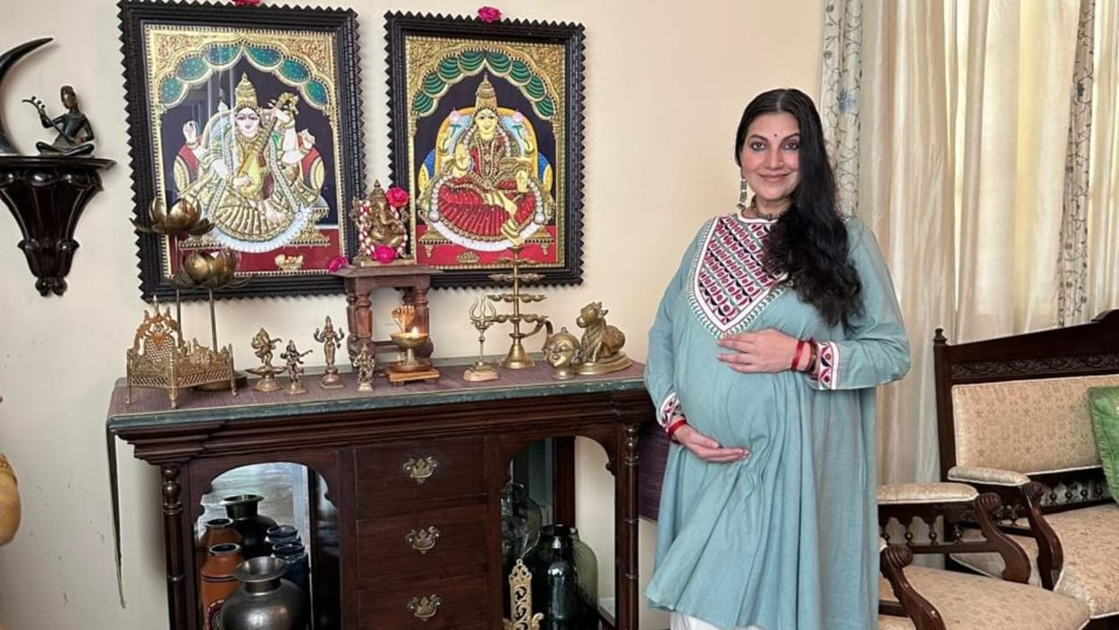 Bhavana Ramanna Become Mother Of two Children At Age 40 Actress Played The Role Of Amitabh Bachchan Daughter