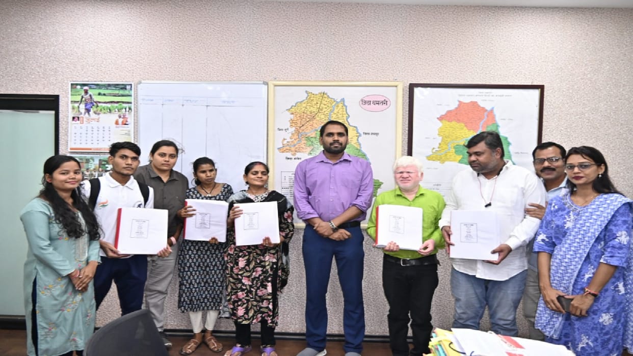 Visually impaired got a new path, Braille book 'Lessons from Disaster' distributed in CG