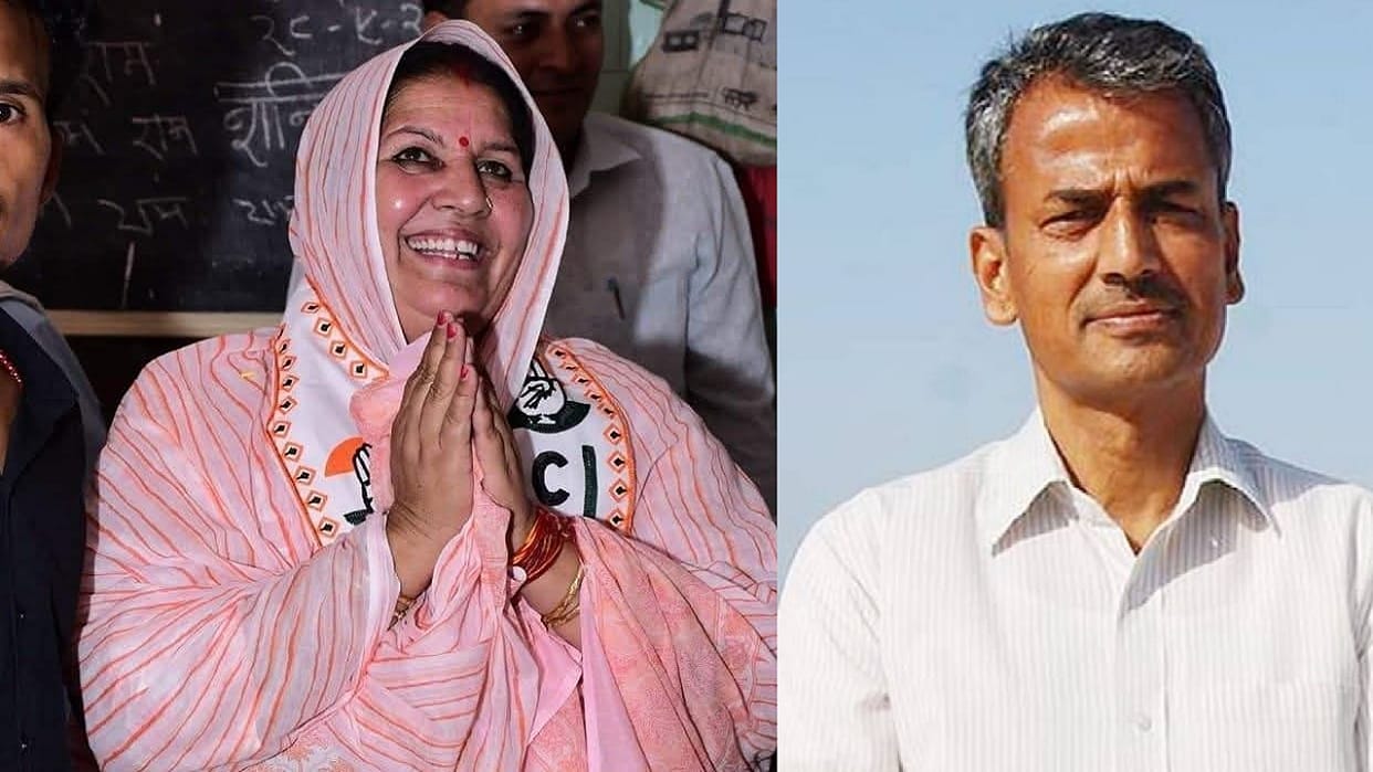 Former Irrigation Minister takes jibe at dinner dispute Nangal Chaudhary MLA Manju Chaudhary welcomed into BJP