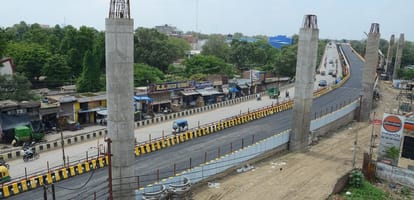 Kanpur dada nagar Bridge awaits inauguration one lakh people get relief official said traffic will start soon