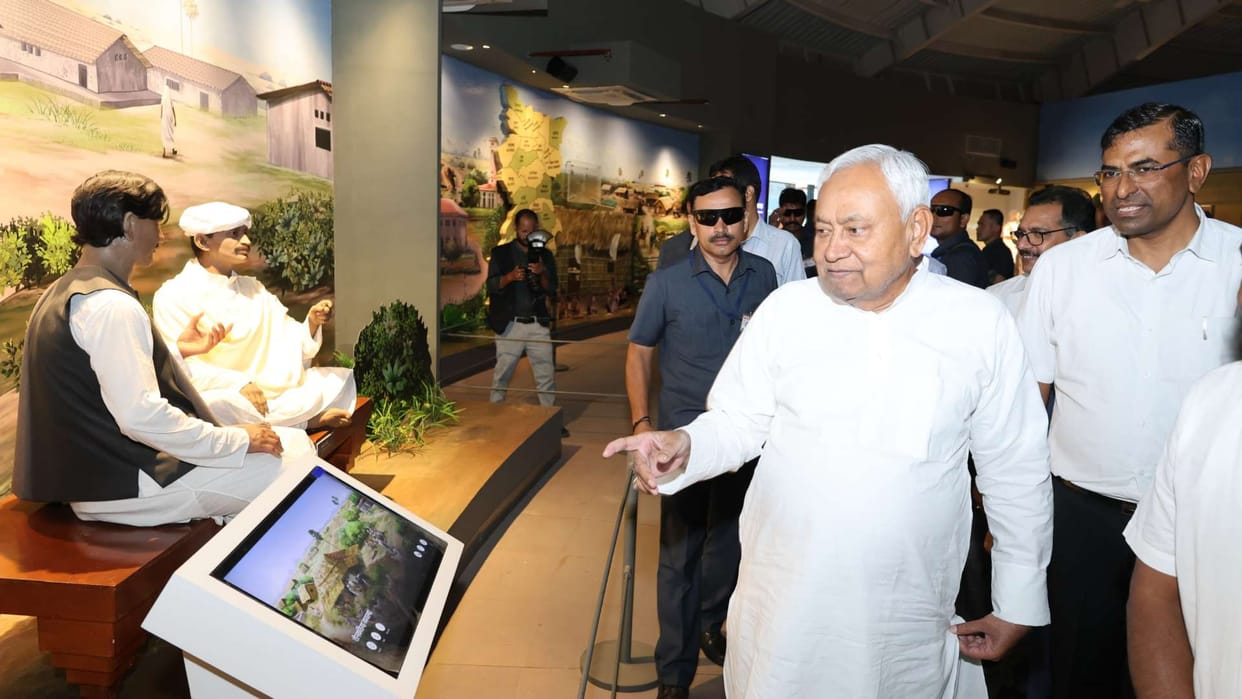 Bihar: CM Nitish Kumar inspected the Patna Sahib to Patna Ghat link road, instructed to speed up the work