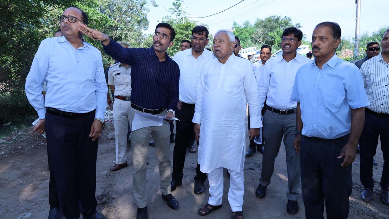 Chief Minister Nitish Kumar inaugurated the newly constructed Bapu Tower, inspected the galleries and faciliti
