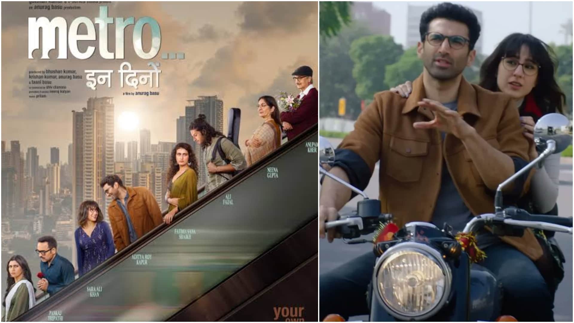 Box office collection of metro in dino jurassic world rebirth maa kannappa f1 sitaare zameen par