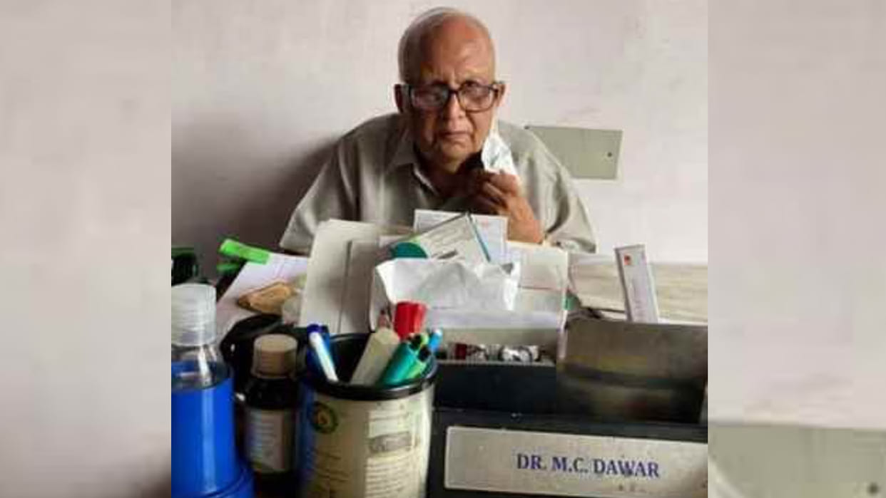 Padma Shri Dr Dabur, who considers medicine as a medium of human service, merged into the five elements