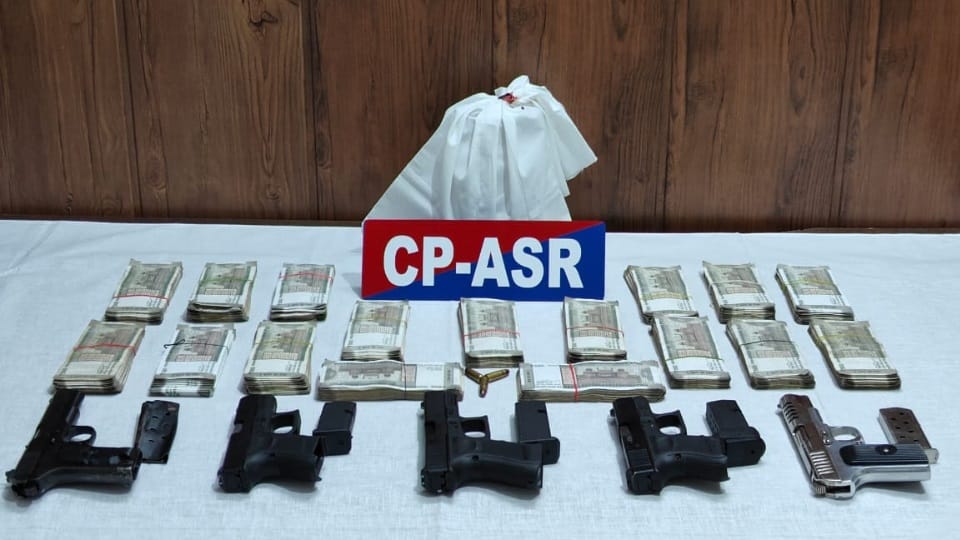 Amritsar Commissionerate Police busts international narco-arms module and inter-state narco-hawala syndicate