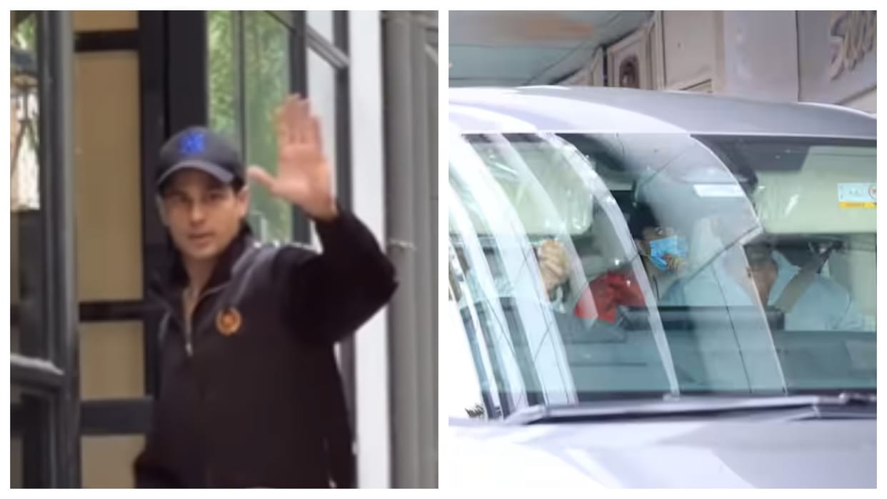 mom to be kiara advani clinic visit with husband sidharth malhotra