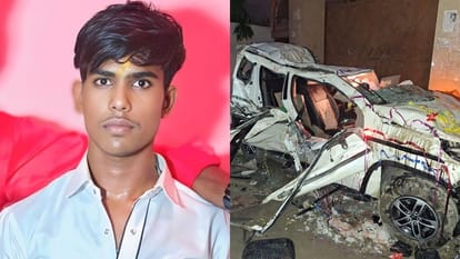 Sambhal road accident High speed happiness of two families accident happened due to negligence of driver