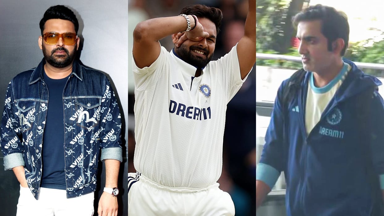 ind vs eng test 2025 rishabh pant gautam gambhir yuzvendra chahal in kapil sharma show video viral