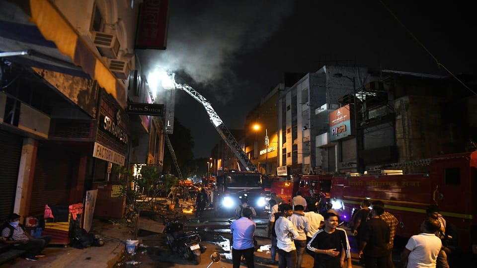 UPSC aspirant sends final message to brother seeking help before dying in Karol Bagh mall fire