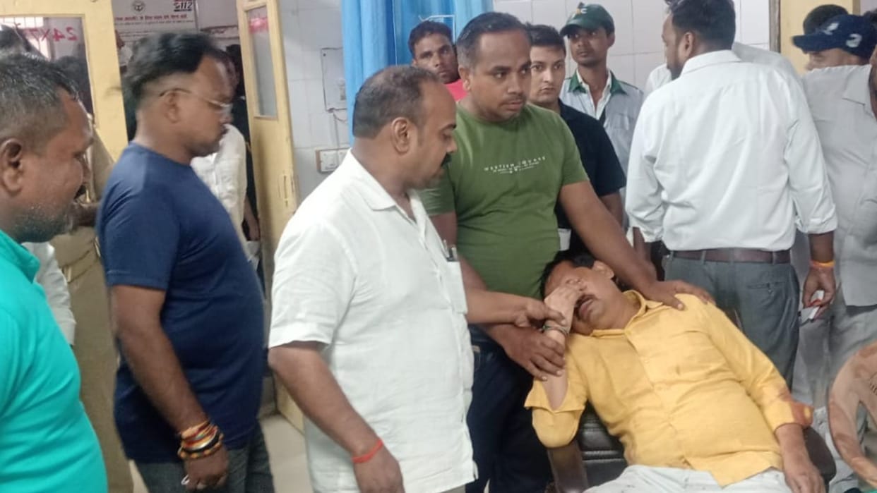 Chandauli murder news BJP vice president brother shot dead in broad daylight accused arrested