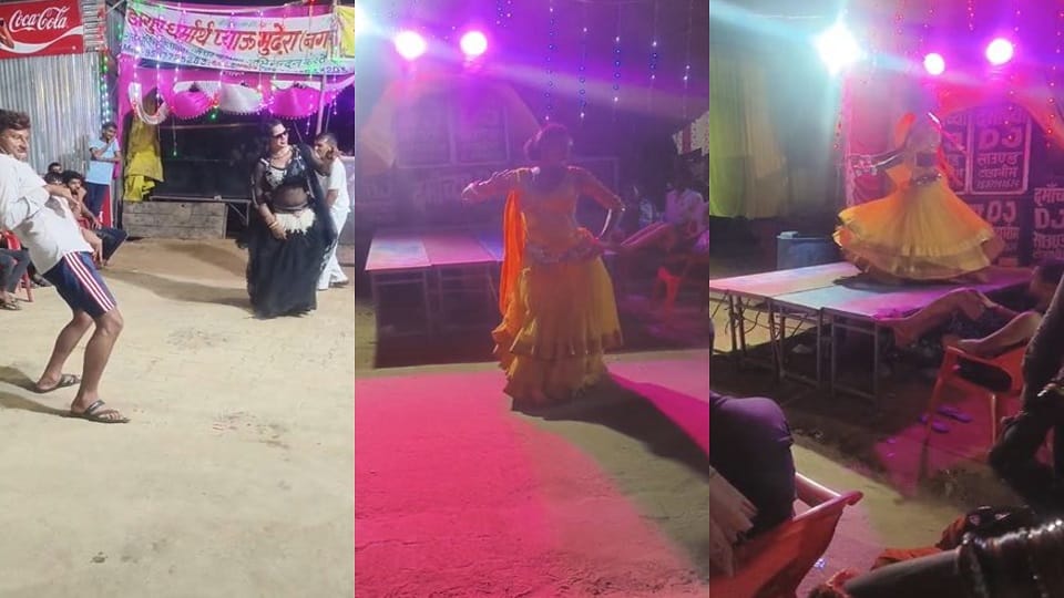Mudia Purnima mela: Obscene dance on Parikrama Marg
