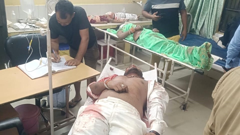 Sambhal road accident High speed happiness of two families accident happened due to negligence of driver