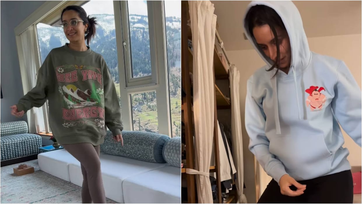 Shraddha Kapoor shares funny dance vidoe on trending old Song Dil Pe Chalai Churiya know netizens Reaction