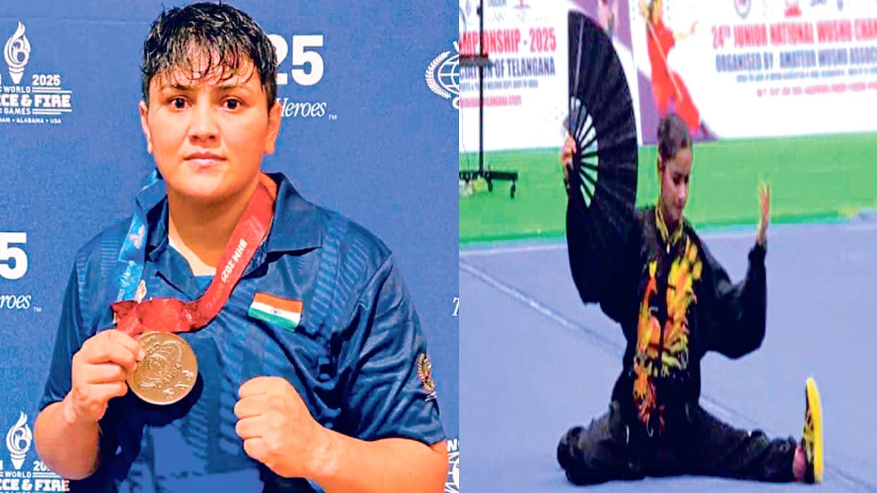 Shashikala Negi's punches rained in Birmingham, Kashish Thakur won silver in Wushu competition