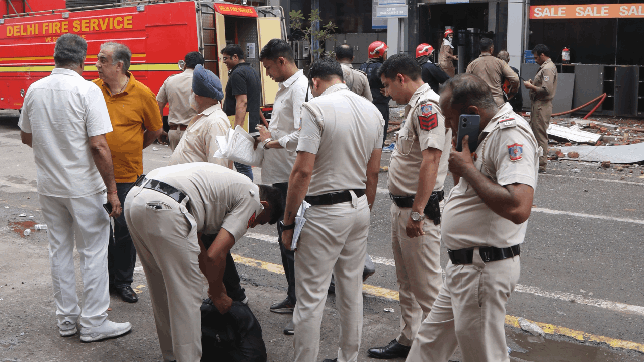 Two people including student died in a fire at Vishal Mega Mart