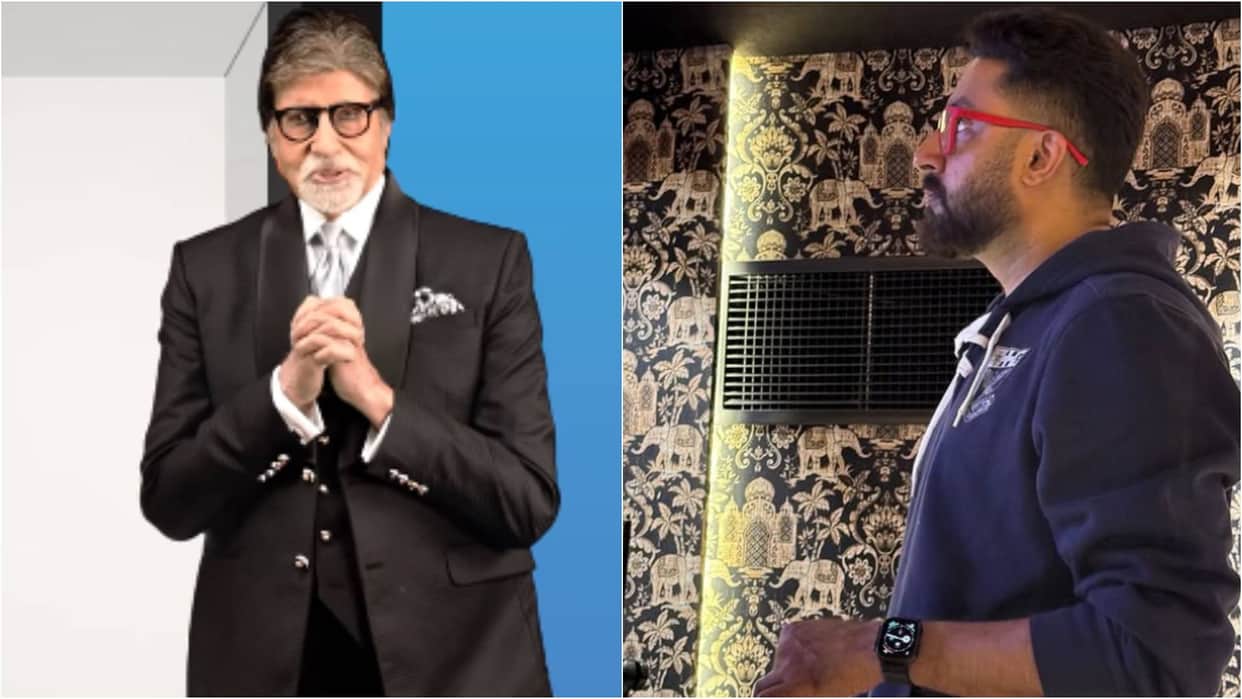 Amitabh Bachchan Showing unlimited love For Son Abhishek Bachchan for his film Kaalidhar Laapata says My pride