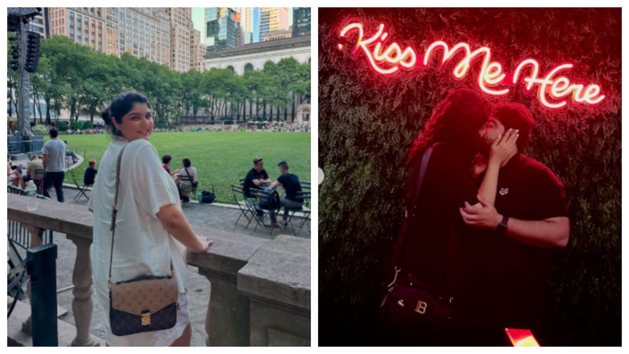 anshula kapoor rohan thakkar engagement new york shares romantic pics
