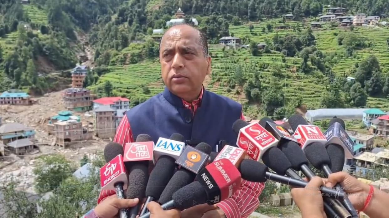 Jairam Thakur said help will come from the central government, state government should speed up relief work