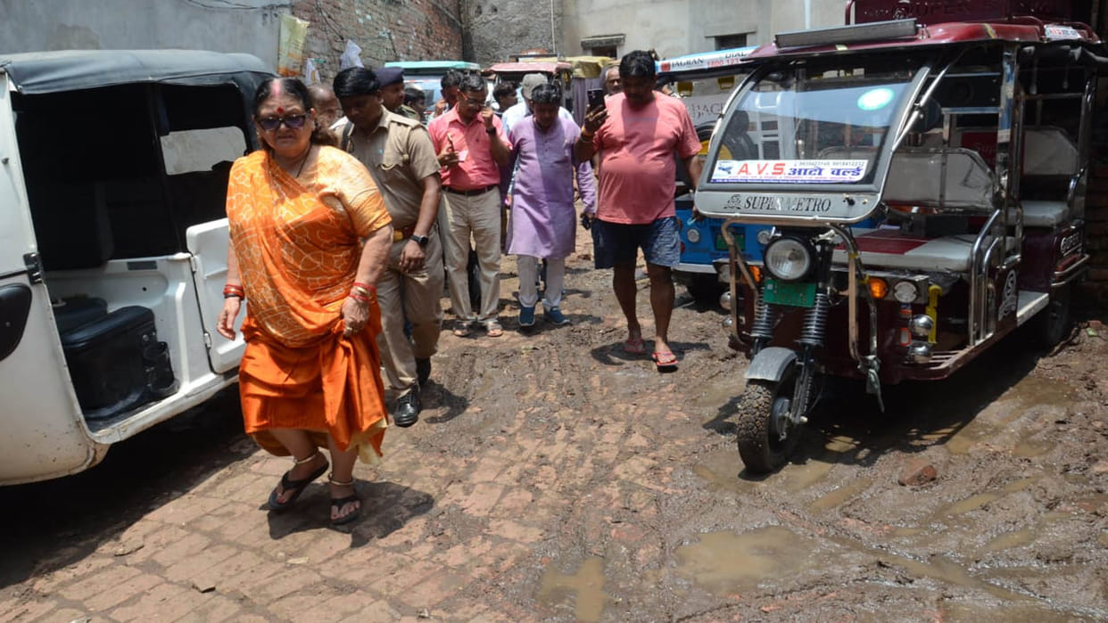 Kanpur: As soon as complaint was received in camp, a raid was conducted on the ghat
