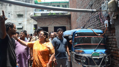 Kanpur: As soon as complaint was received in camp, a raid was conducted on the ghat