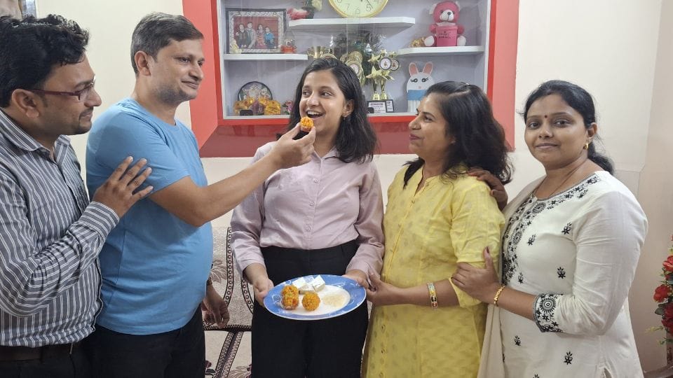 Vrinda Agarwal secured All India first rank by scoring 362 marks in CA Foundation without coaching
