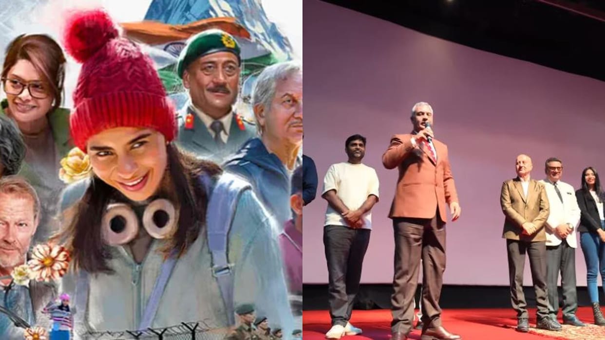 Tanvi The Great Gets Standing Ovation From NDA Cadets Director Anupam Kher Tears Up