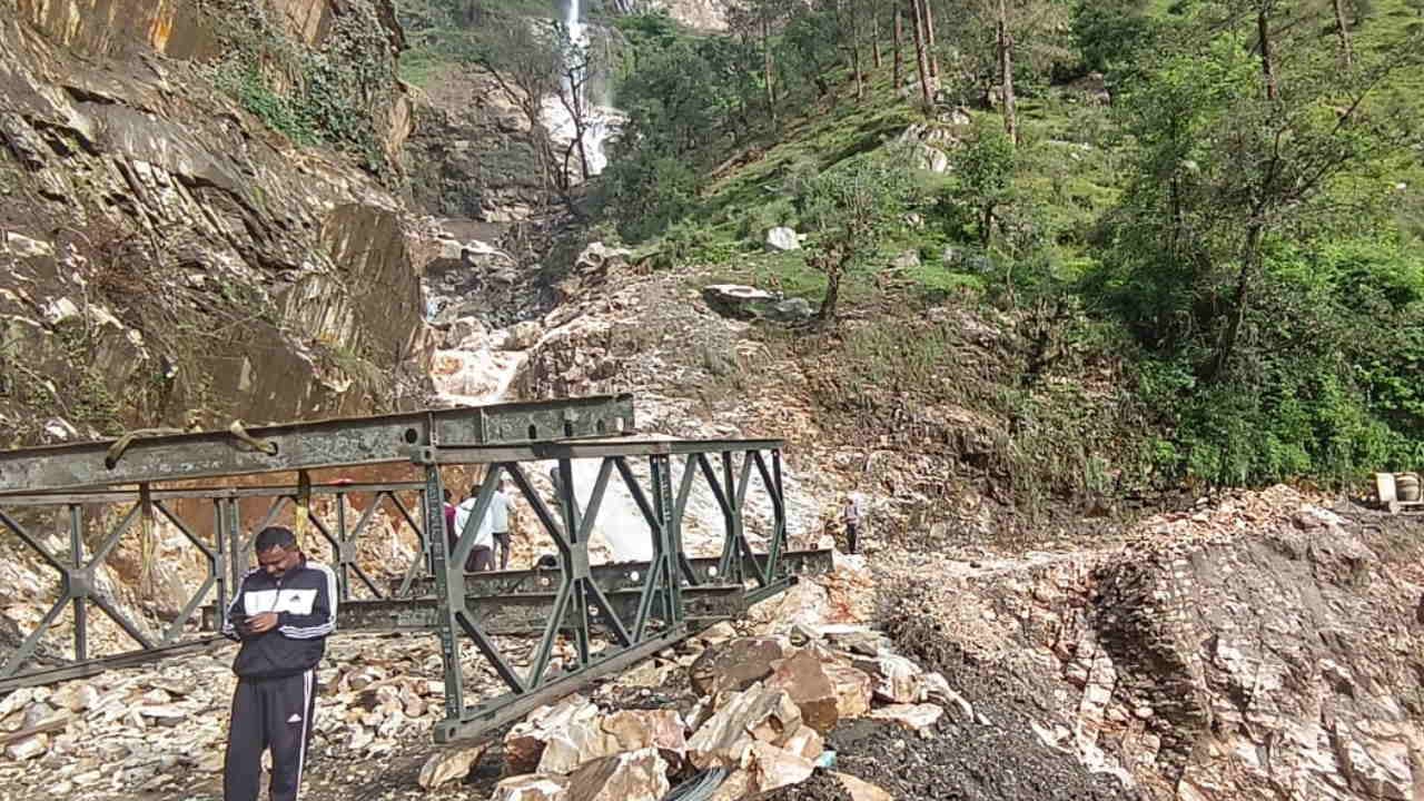 Rishikesh Yamunotri Highway closed including Uttarakhand 67 roads Bailey bridge construction