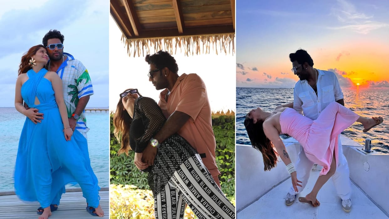 Arti singh share romantic photos with husband deepak chauhan say Thank you for being there in the tough times
