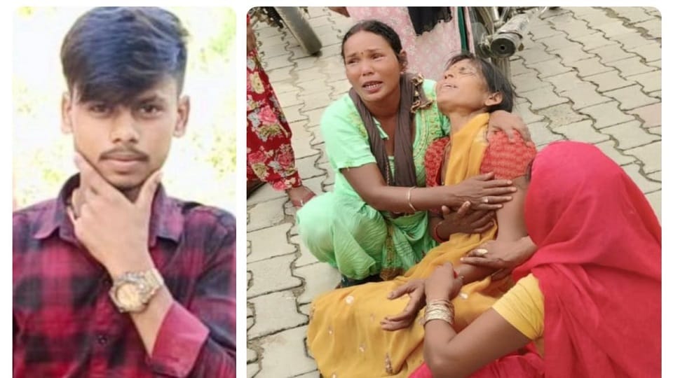 Bijnor: Class 11 student died after being crushed under a tractor, 7 sisters cried over the death