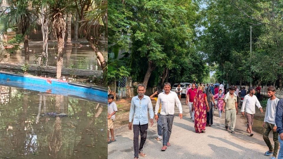 6-year-old child dies after drowning in rain water in D-Park Greater Noida