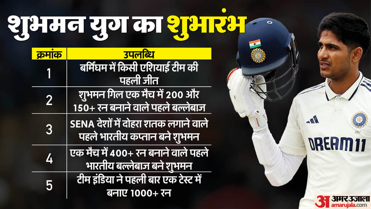 IND vs ENG: Birmingham reign is over, Shubman Gill era begins, 5 heroes of India victory vs England 2nd Test
