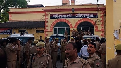 dispute in muhrram 17 people fined for fighting with BJP leader men and women surrounded police station