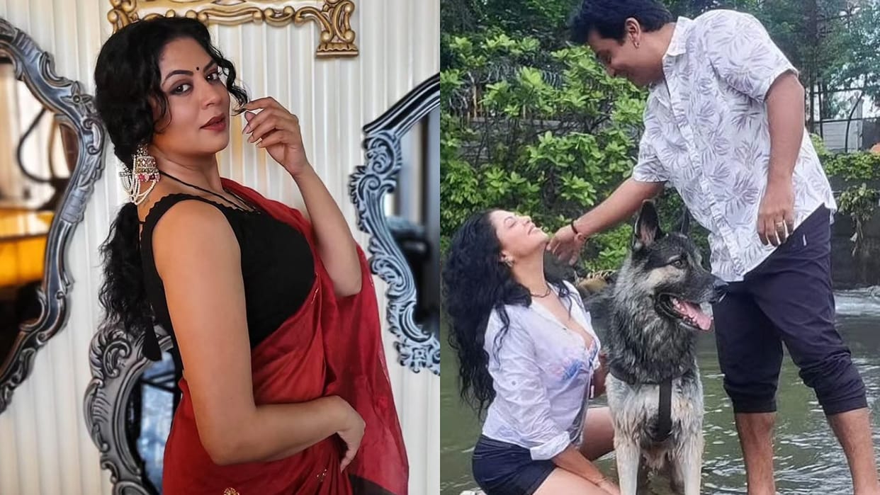 Kavita Kaushik trolled for Rescue Her Pet Dog but another Stray dog Swept Away In Waterfall
