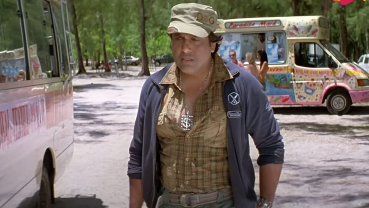 44 Year Old Govinda Romance With A 16 Year Old Hansika Motwani user troll him