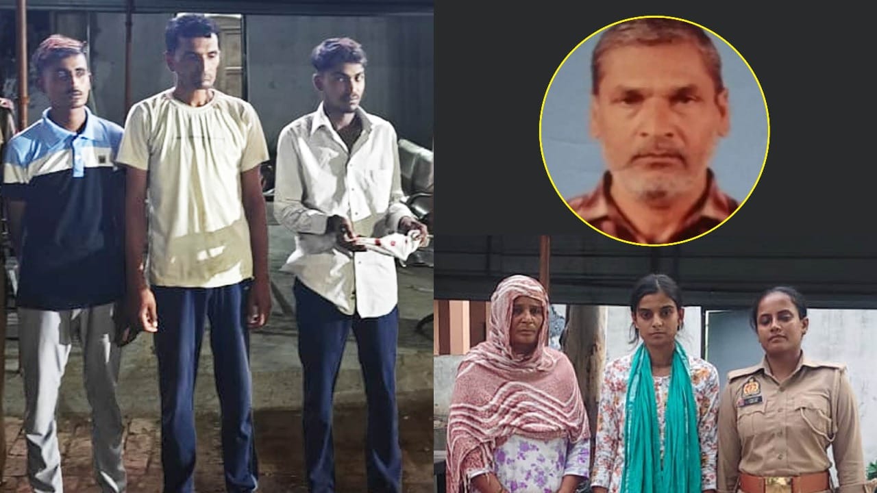 Meerut Murder Case Mother and daughter along with their lovers had murdered Subhash