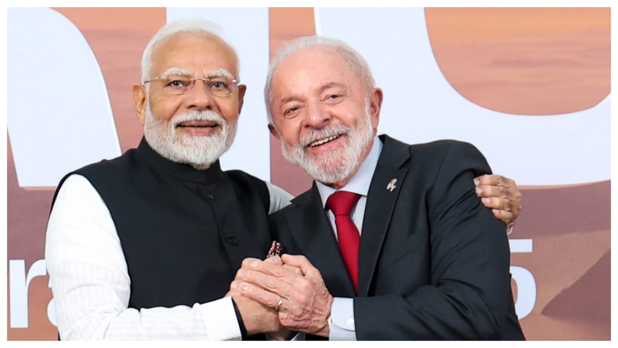 Prime Minister Narendra Modi received a telephone call today from the President of Brazil Know all about it