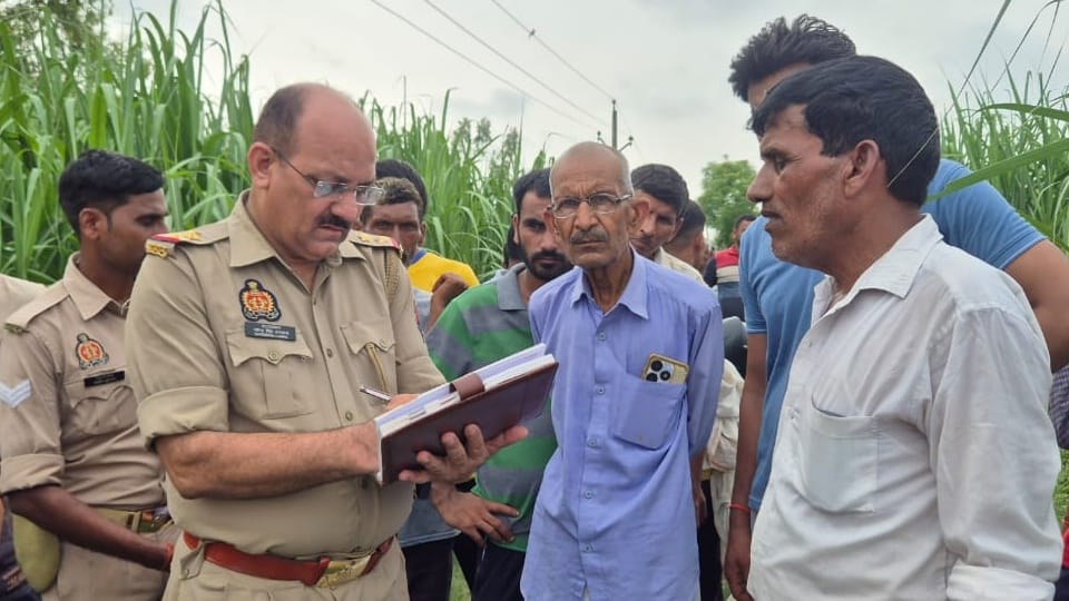 Teacher shot dead in Moradabad body found in forest bike was found parked nearby