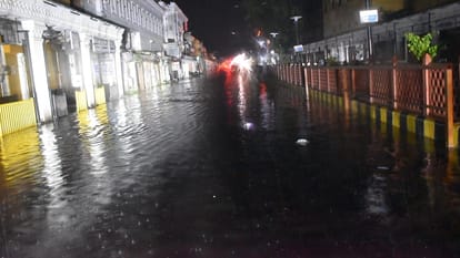 UP: Heavy rains in Moradabad division, four-day yellow alert issued; see photos