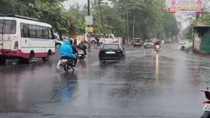जयपुर में सुबह से झमाझम