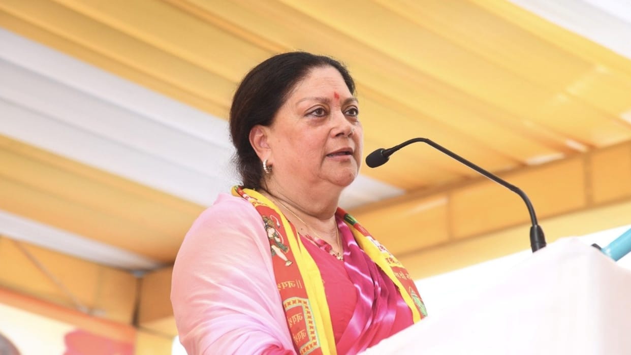 Rajasthan Politics News Vasundhara Raje’s Emotional Tribute to Sanwarlal Jat Full News in Hindi