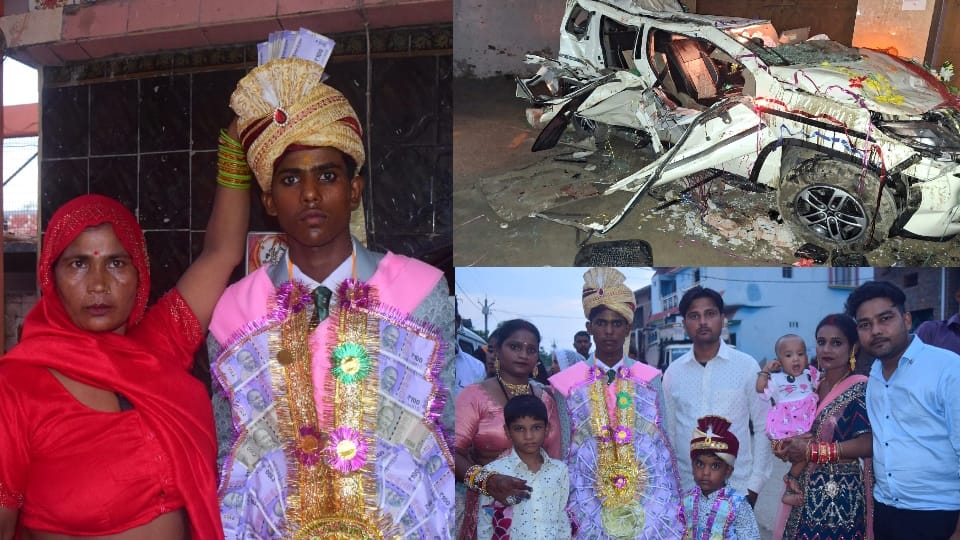 Sambhal Road Accident Eight killed including groom in UP You will go as a groom in my car Ravi had said Suraj