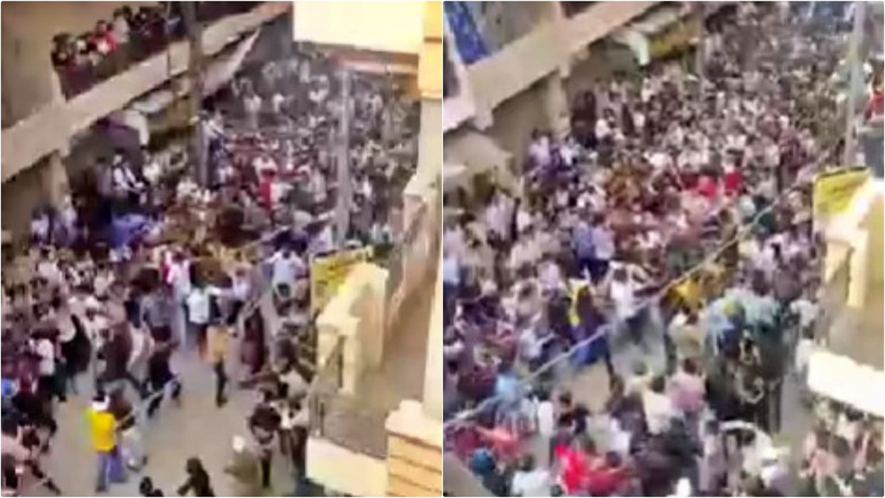 Sikar News: Youths attacked with sticks in Moharram procession, threw buckets at people sharp weapons seized