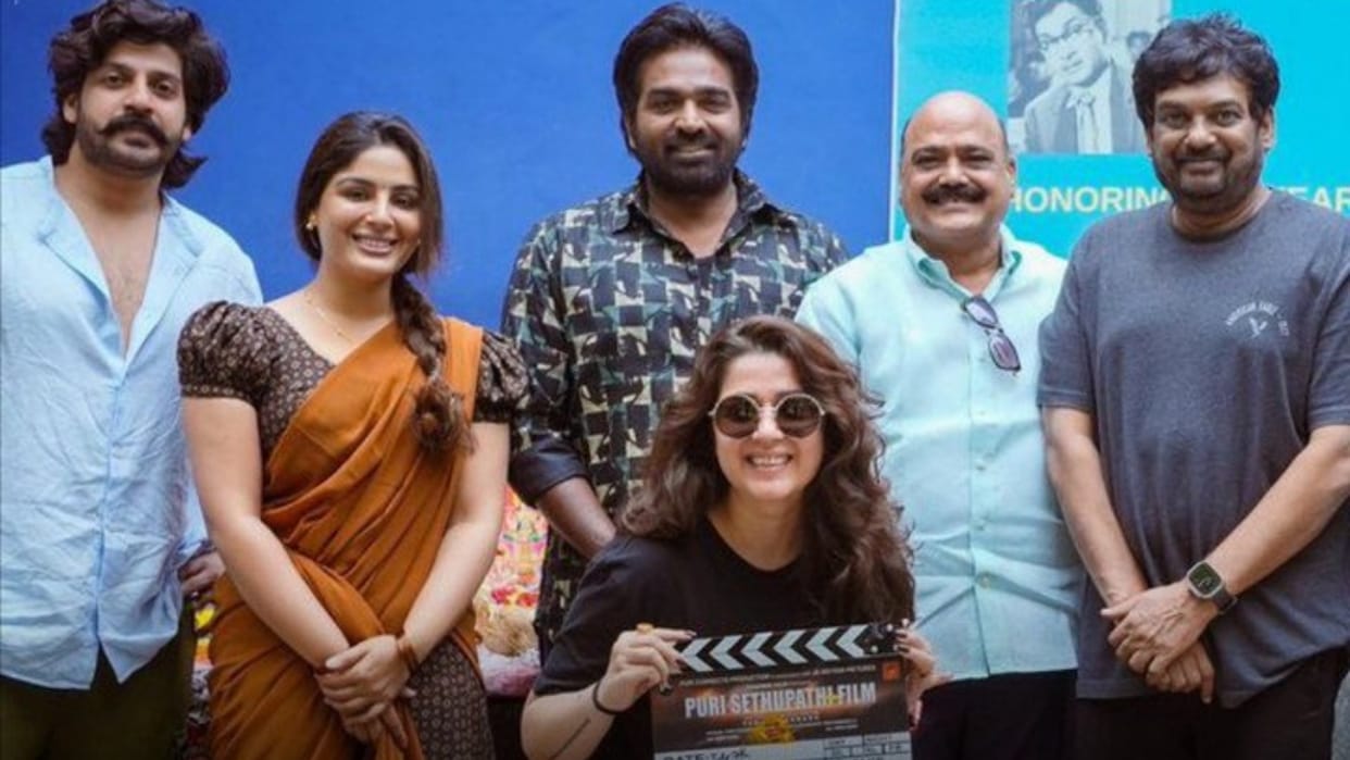 Puri Jagannadh Vijay Sethupathi film officially begins shooting in Hyderabad