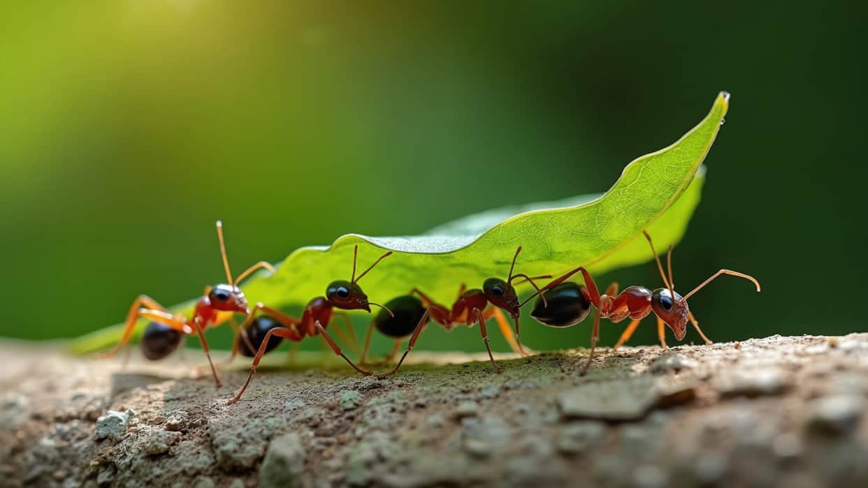 Why do ants walk in straight line Know reason in Hindi chitiya ek line mein kyun chalti hai jaane karan