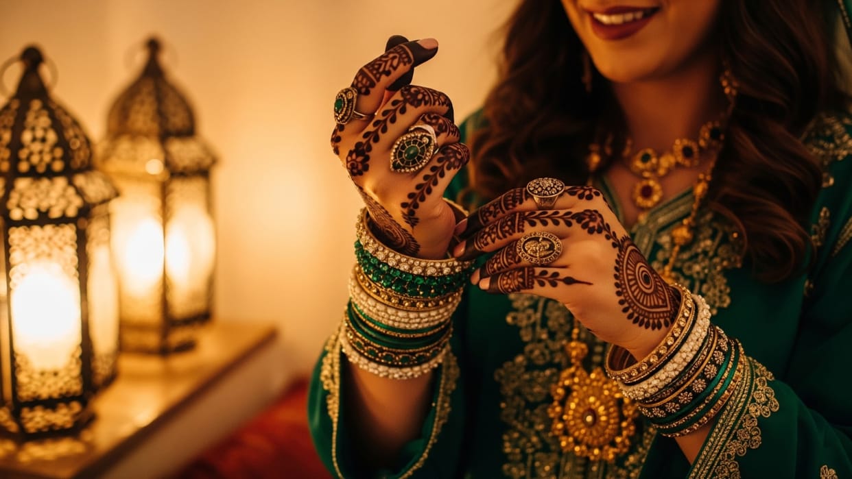 trendy Bangles Design For Sawan image how to style bangles