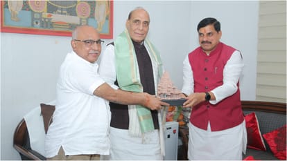 CM Mohan Yadav and BJP President Hemant Khandelwal reached Delhi will meet Amit Shah JP Nadda Rajnath Singh