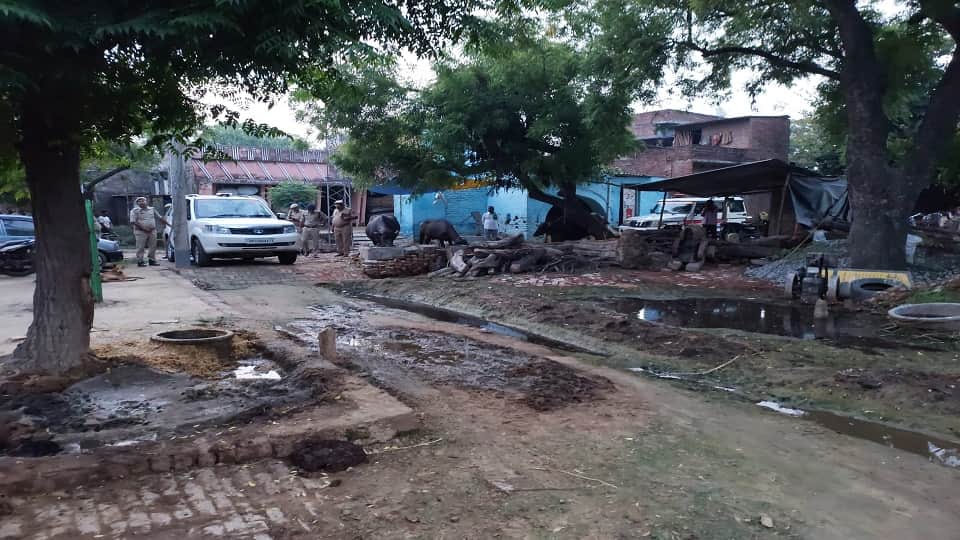 Blood shed for road in Mainpuri Old woman beaten to death husband in critical condition